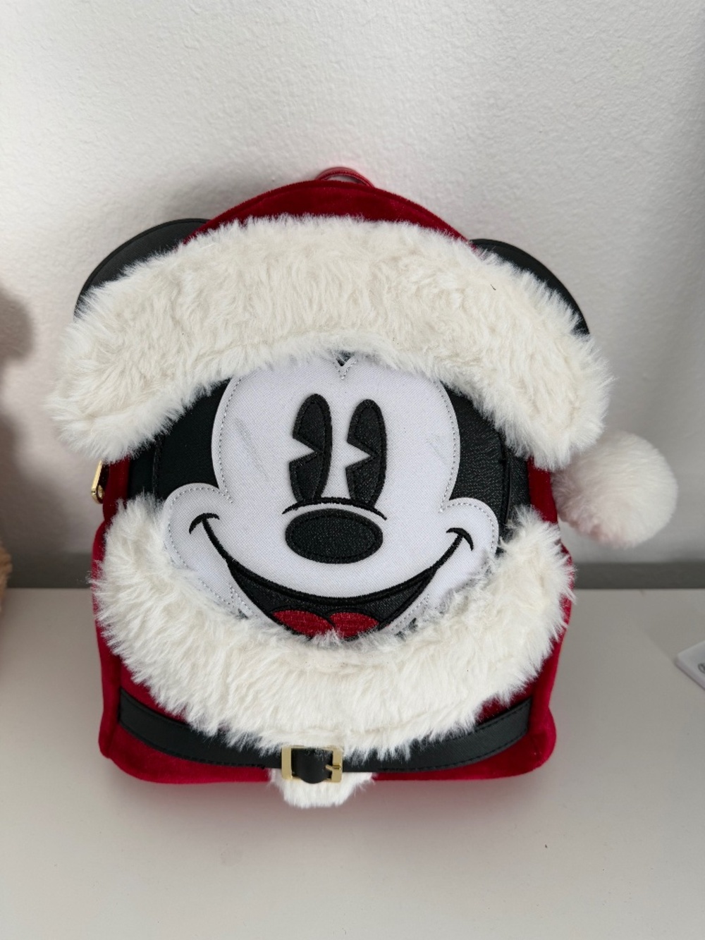 Disney Loungefly Santa Mickey Backpack